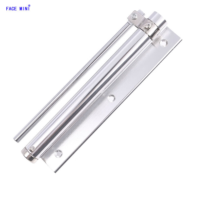 轻型商用自动关门器顺位器顺序器房门自动回位 拉丝银 闭门器 72h