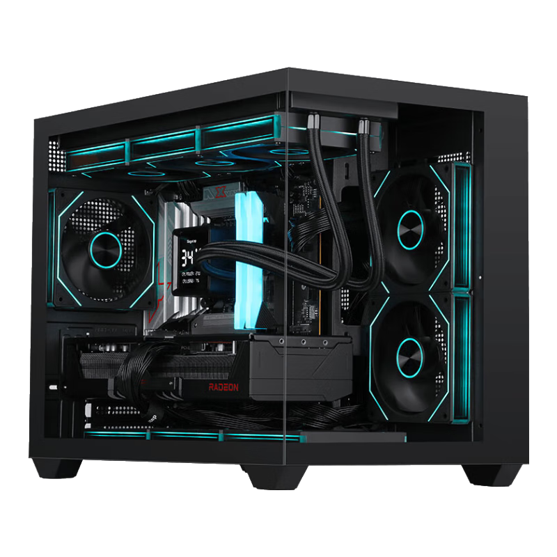 七彩虹RTX5090D 5080 5070 5060 Ti臺(tái)式電腦主機(jī)臺(tái)式diy組裝電腦AI設(shè)計(jì)電競(jìng)游戲整機(jī) 配置二：245KF+RTX 5060Ti主機(jī)