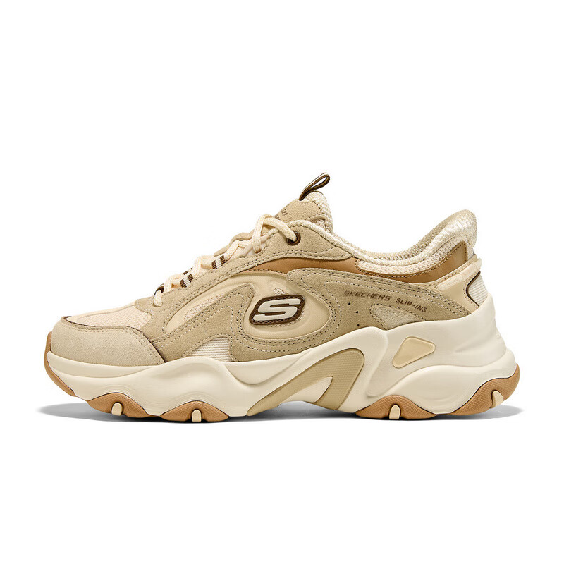 斯凯奇（Skechers）女子D'LITES系列时尚绑带运动鞋150527 150527/NTTN 37