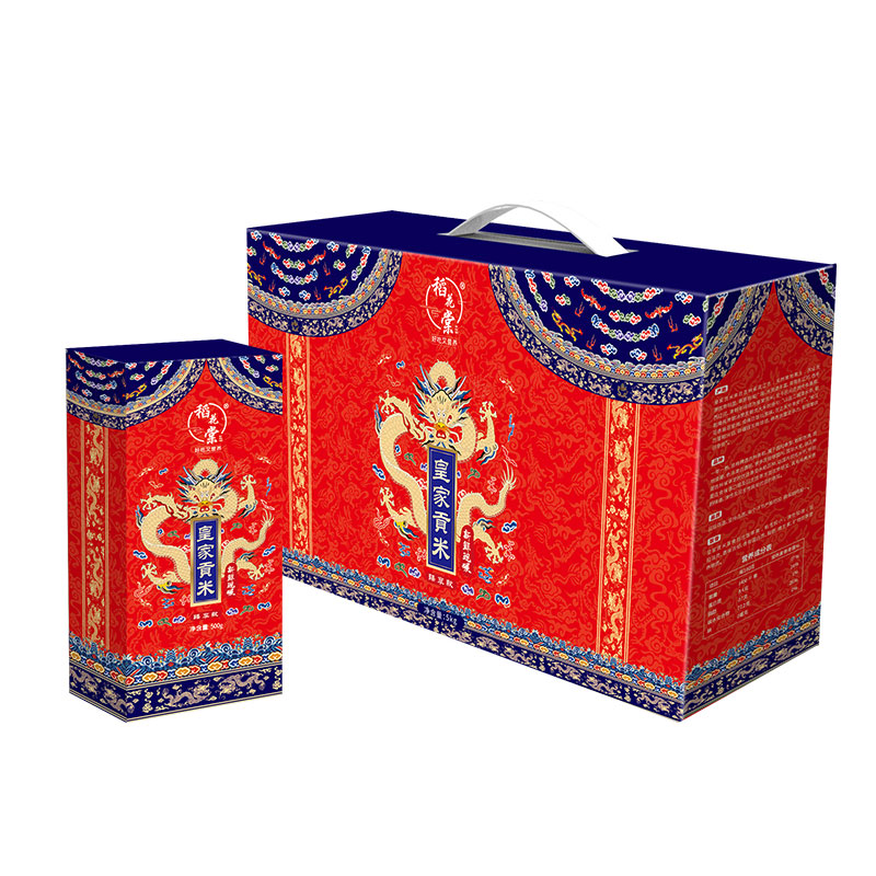 稻花棠 东北吉林大米5kg 春节年货珍珠米粳米10斤 双层真空铝箔小礼盒装