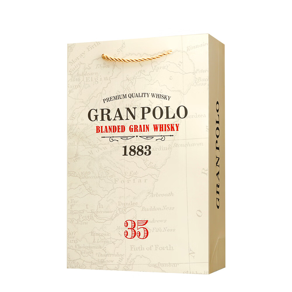 MARECAIKS进口 酒 洋酒 英国原酒进口40度格兰保罗雪莉桶威士忌1L*6瓶整箱