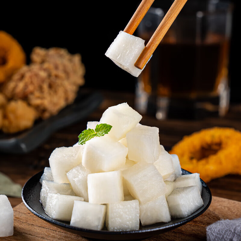 萝卜酸辣甜爽口韩国炸鸡萝卜块咸菜糖醋爽脆酸甜泡菜 酸甜萝卜400g