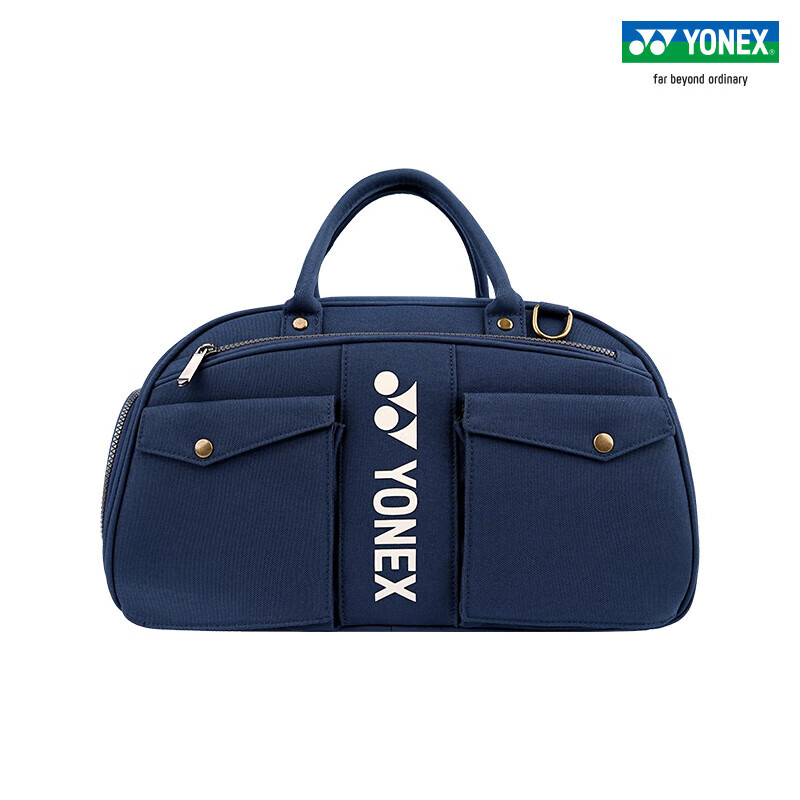 YONEX尤尼克斯羽毛球包男女款双肩包手提单肩专业级高颜值大容量国家队 新款 BB5855CR 藏青 波士顿包/高尔夫球包 带独立鞋仓