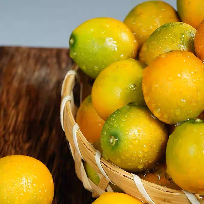 禾境风物 脆蜜金柑一级果3斤家庭装 单果28-34g 顺丰包邮 日进斗金5A礼盒 25枚装