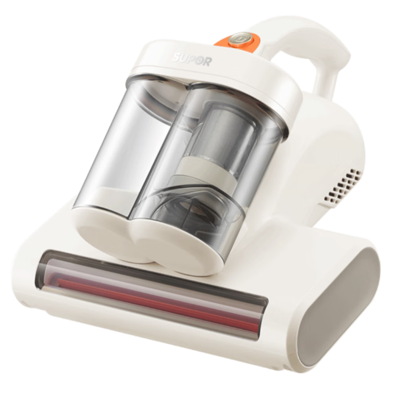 苏泊尔（SUPOR）除螨仪床上高温大吸力国家补贴母婴级认证床宝双杯尘螨分离家用除螨紫外线杀菌65℃热风除螨TT07M