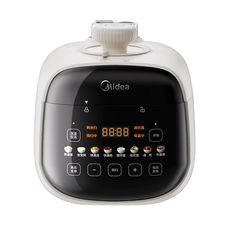 ���ڲ��������ģ�Midea����ѹ���� ��ѹ������Ũ����üӺ�˫�������70KPa��ѹ���๦��ԤԼ��ʱ˫���緹�Ҵ�����С���� ����΢ѹ˫ģʽ�� 2.5L ˫����ѹ���� 307.61Ԫ