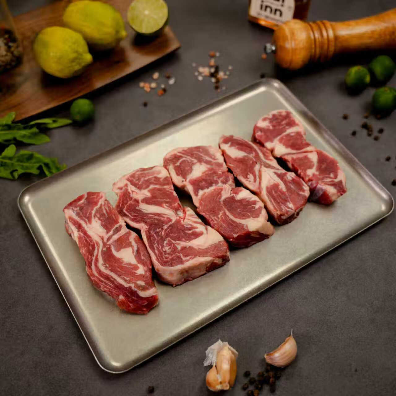 超吉火原切牛排【菲力侧唇】澳洲谷饲300天原切菲力侧唇 小嫩肉 1000G