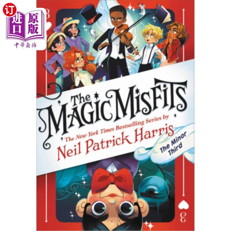 海外直订the magic misfits: the minor third 不适应魔法:小三度