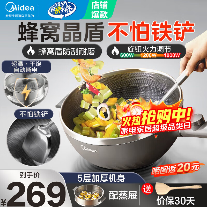 ģMidea糴  ö๦ܹ˹һ 304Ѿܶ;ȹ 4L ҵ޾+ƽHGS2812 189.91Ԫ