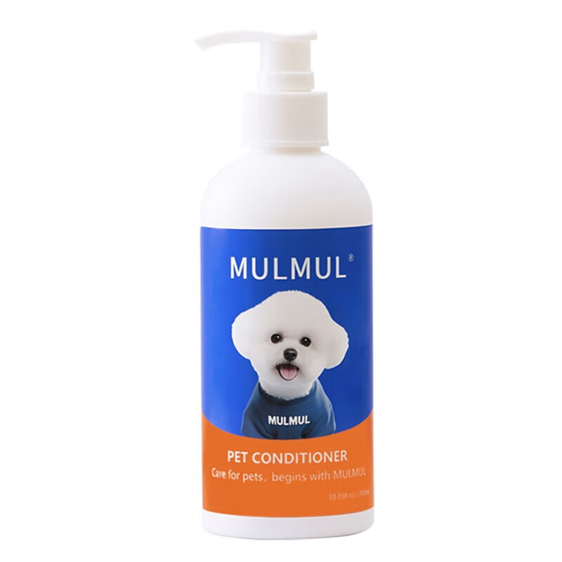 MULMUL狗狗猫咪护毛素清洁祛味留香宠物香波润丝乳椰油护毛素300ml 椰油精华护毛素300ml*5瓶 护毛