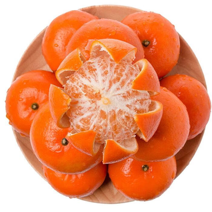 广西武鸣沃柑蜜桔子 香甜多汁橘子爱媛果冻橙脐橙耙耙柑生鲜水果 花皮果8.5-9斤65mm+(花皮不售后)