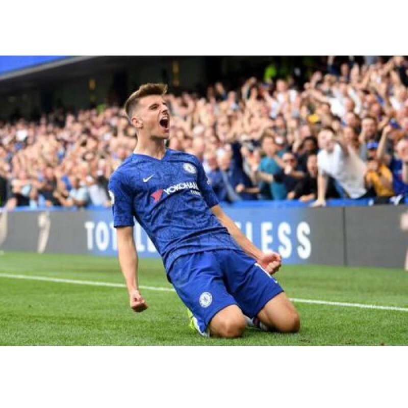 狼天影(langtianying) 梅森芒特海报mason mount足球墙贴画宿舍贴纸可