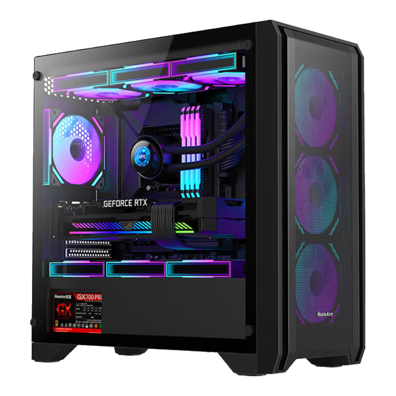 ΣHuntkeyGX750SӶߺɫϷ䣨/ǿɢ/ֲ/360ˮ/12λ/M-ATX/40ϵԿ 536Ԫ4(134Ԫ/)
