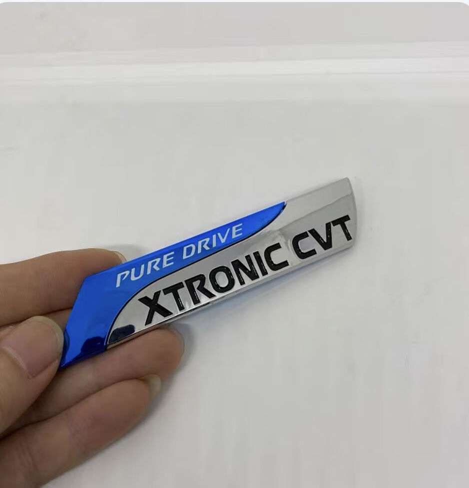 丽田适用日产逍客车标qashqai英文字母车标东风日产尼桑后备箱车标贴