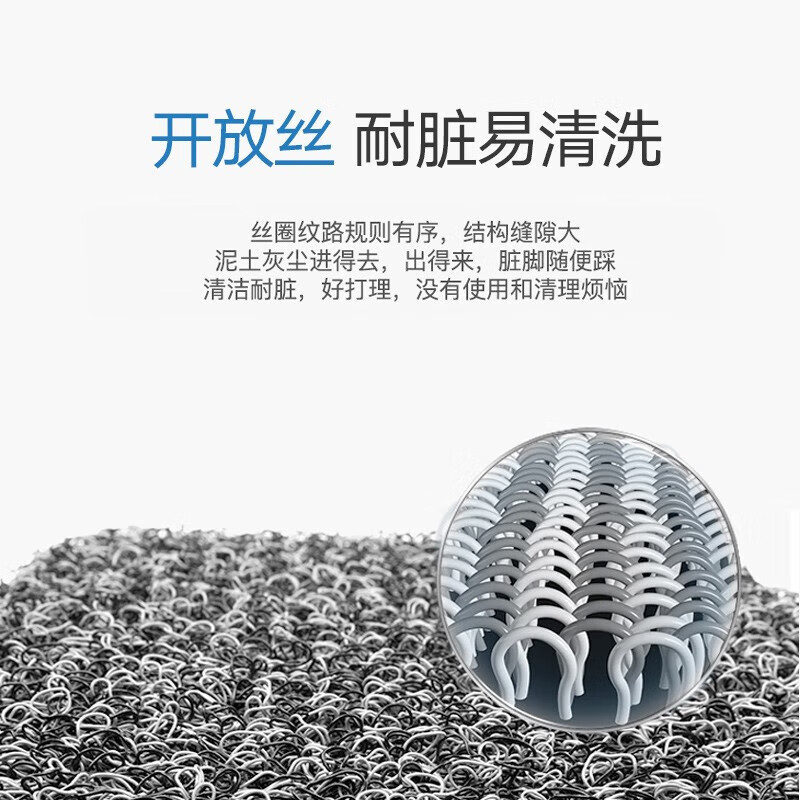 固特异(Goodyear)丝圈汽车脚垫适用于 黑灰色-18mm-五座专用 马自达CX5昂克赛拉CX4阿特兹CX30