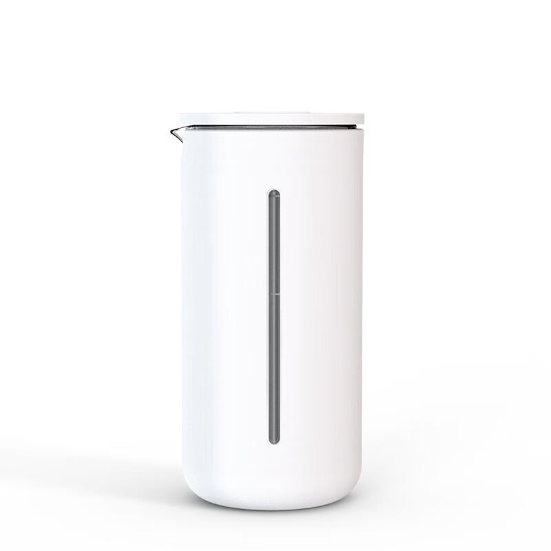 泰摩（timemore）小U法压壶家用咖啡壶美式小型便携耐热玻璃过滤器具 小U法压壶-白色