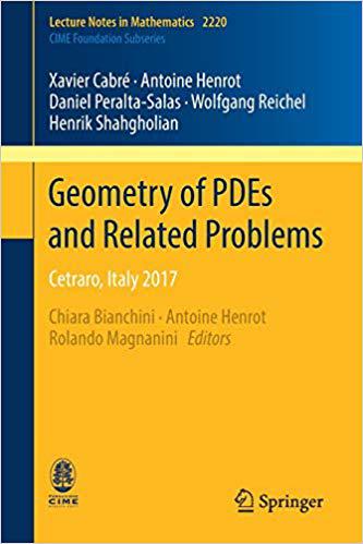 【预订】geometry of pdes and related