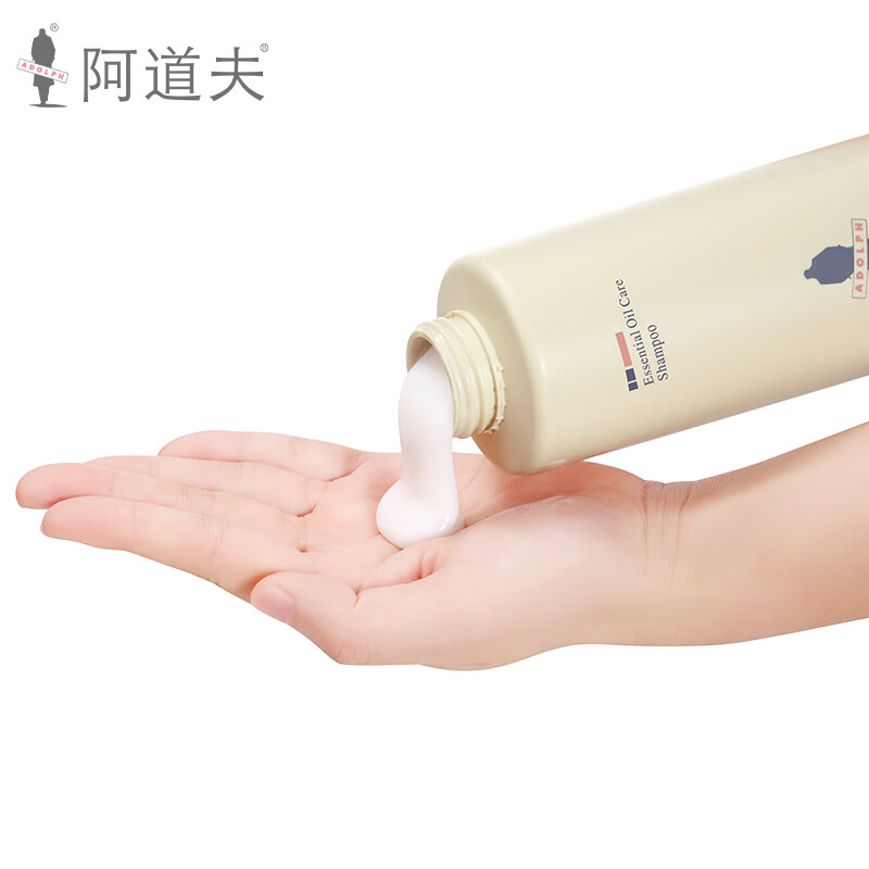 阿道夫精油香氛洗发水套装 去屑控油蓬松洗发水沐浴露洗头膏乳男士女士 净屑舒爽洗发水520ml+沐浴露520ml
