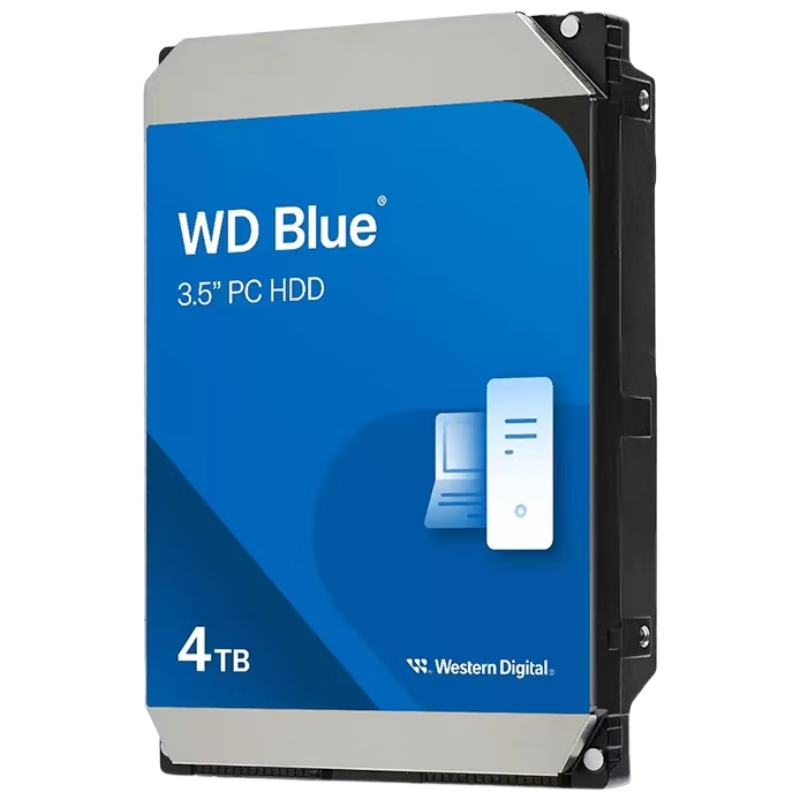 Western Digital̨ʽӲ WD Blue  4TB 5400ת  SATA 3.5ӢCMRֱDIYԴ洢AIеӲ 849Ԫ