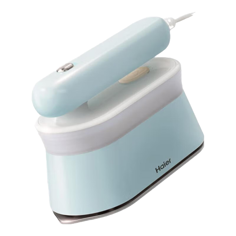 海尔（Haier）【大蒸汽】挂烫机家用手持熨烫机/便携小型电熨斗/微增压大蒸汽旅游出差除菌除螨熨斗 【静谧蓝】除菌除螨除味除皱