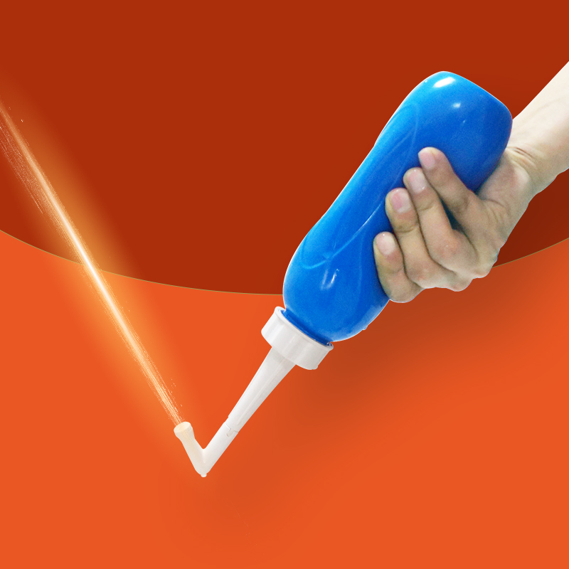 洗喜乐便携式妇洗器洗屁器洁身器洗屁器手持式肛门冲洗器宝宝洗屁屁神器 白色