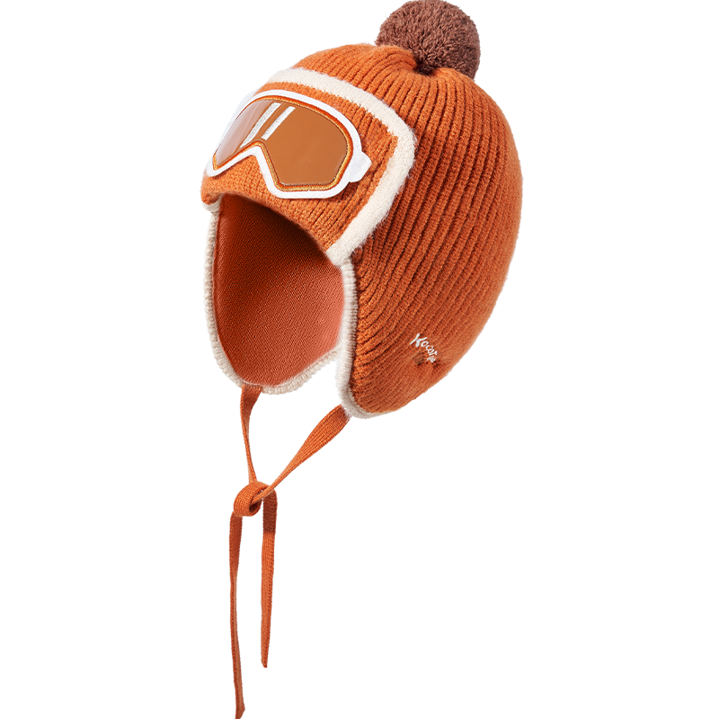 ���ڲ�����Kocotreekk����ͯñ��ԭɴ�����ﶬñ���󻤶���֯ñ�Ӻ� 23.31Ԫ(������)