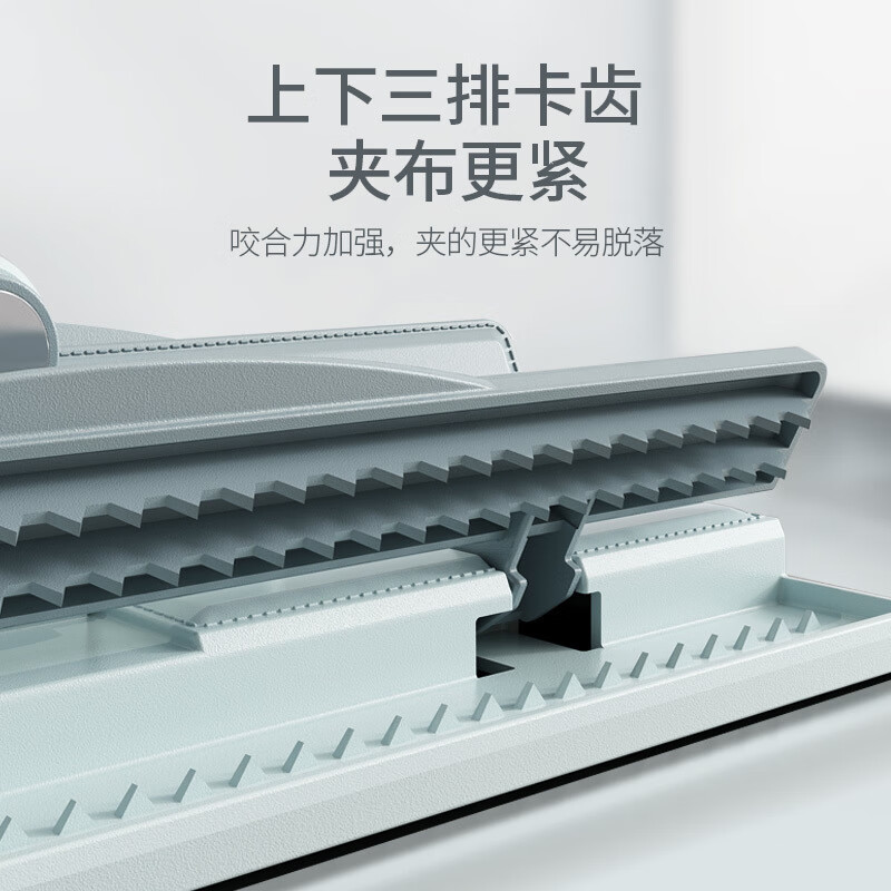 美添乐【优选好物】定制家用360度木地板清洁干湿两用懒人夹 典雅蓝-2布