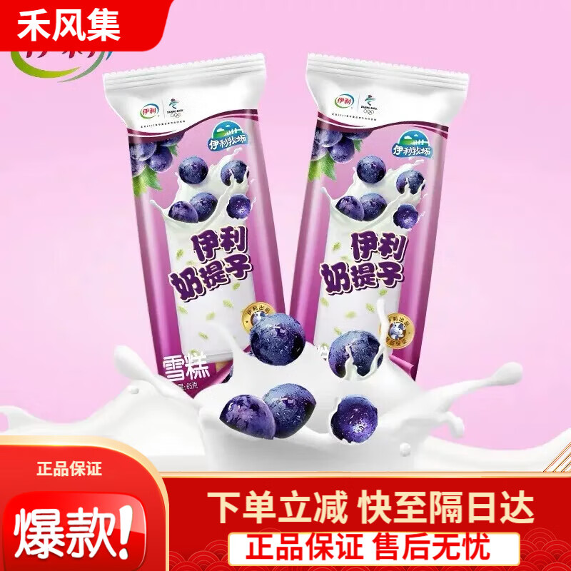 巧乐兹34支伊利冰淇淋巧乐兹巧恋果经典组合雪糕苦咖啡冰激凌多口味 小脆筒8支装2盒+四个圈6支+四个