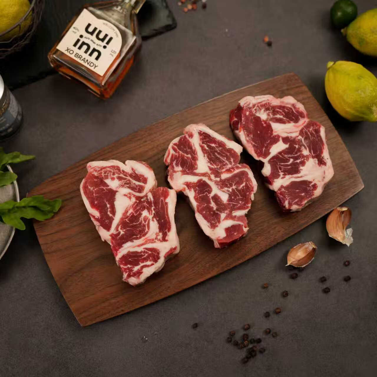 超吉火原切牛排【菲力侧唇】澳洲谷饲300天原切菲力侧唇 小嫩肉 1000G