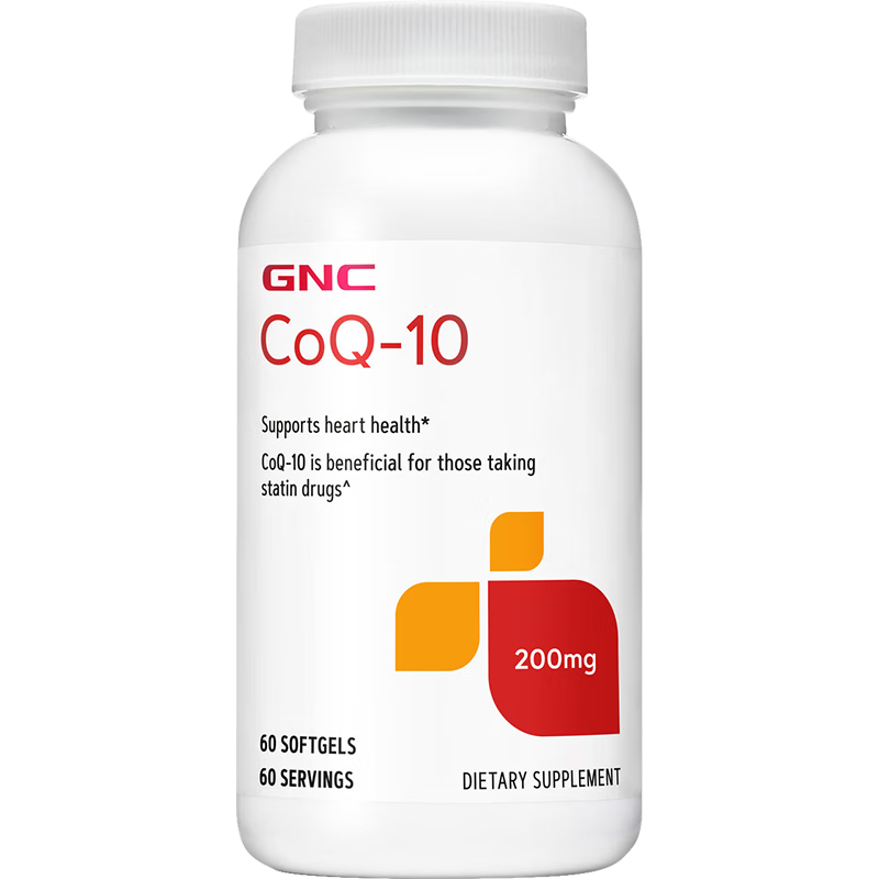 GNC����ϲ ��øQ10���� 200mg 60�� ����Ѫ�ܱ������˽���ԭװ 140Ԫ