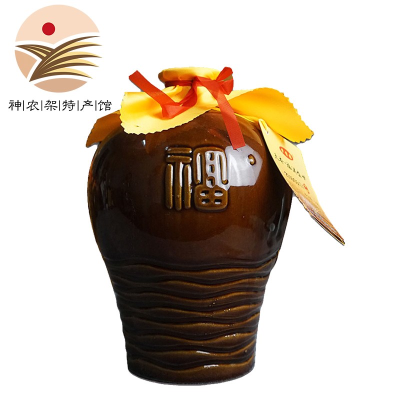 梦香园[神农架馆]湖北房县特产梦香园神农架黄酒陈酿老酒清爽型3斤装