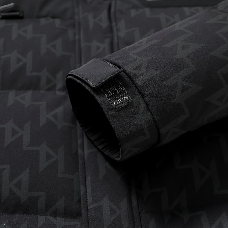 FEAE官方品牌连帽羽绒服男户外休闲冬季时尚商务加厚保暖90鸭绒面包服 拼白色【新国标90%鸭绒】-千鸟格双色款 -官方正品 XL 码【体重 建议130-145斤】