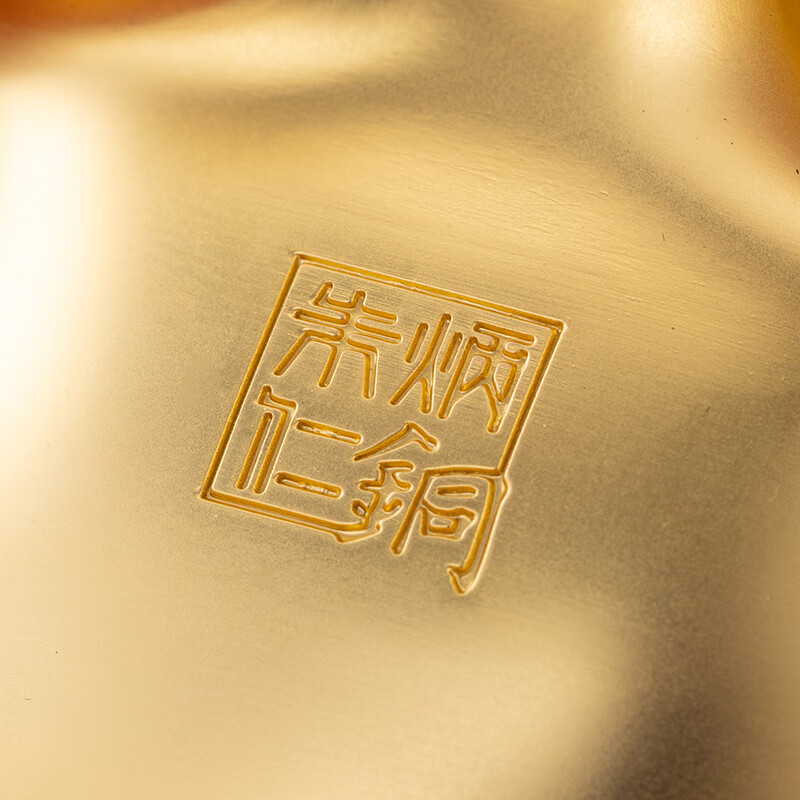 朱炳仁铜 金马送财 生肖马铜书房工艺品办公室桌面装饰品马摆件礼赠品 金马送财