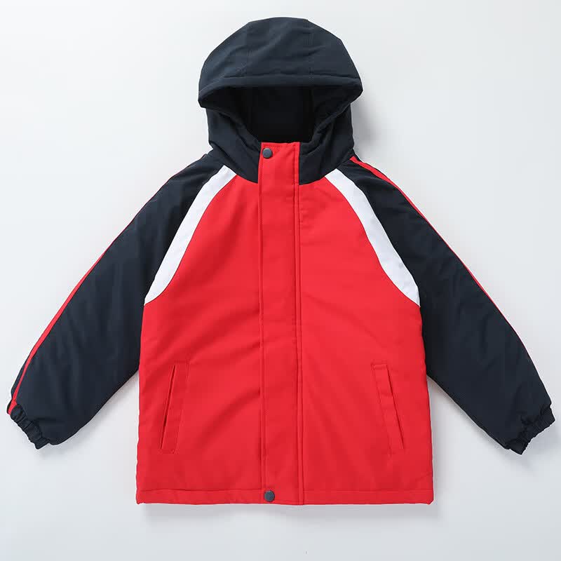 米诗德小学生冬季棉衣校服幼儿园秋冬季加厚园服女儿童棉服服校服 单