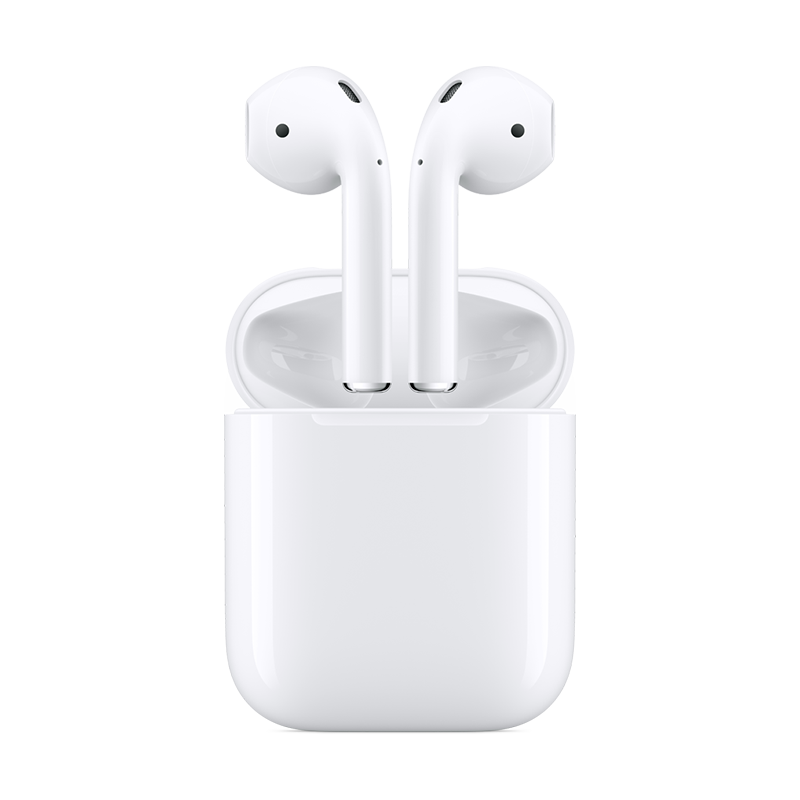 Apple/苹果 AirPods (第二代) 配充电盒 苹果耳机 蓝牙耳机 无线耳机 适用iPhone/iPad/Apple Watch/Mac