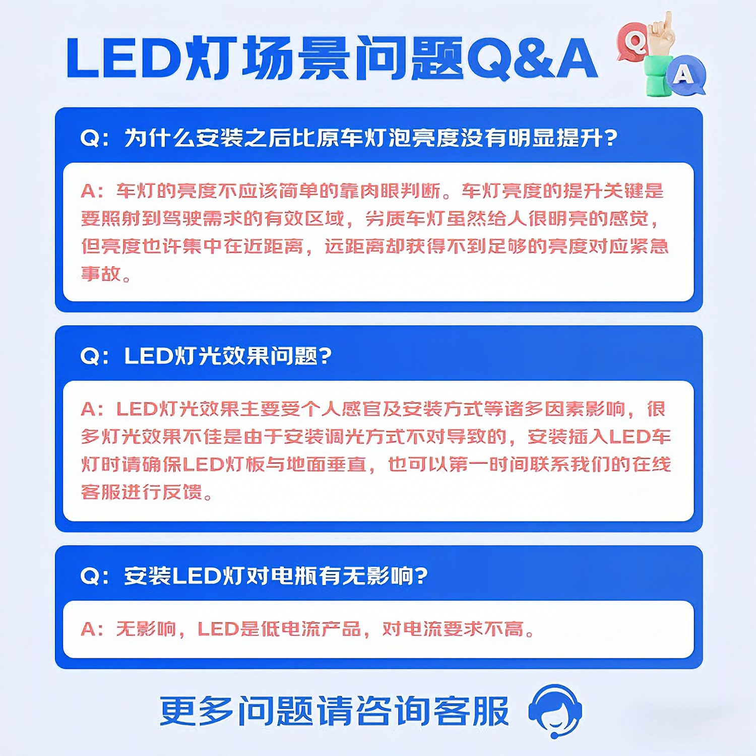 核光LED A8PLUS-A款头灯 9007近光灯 金属色A款1对