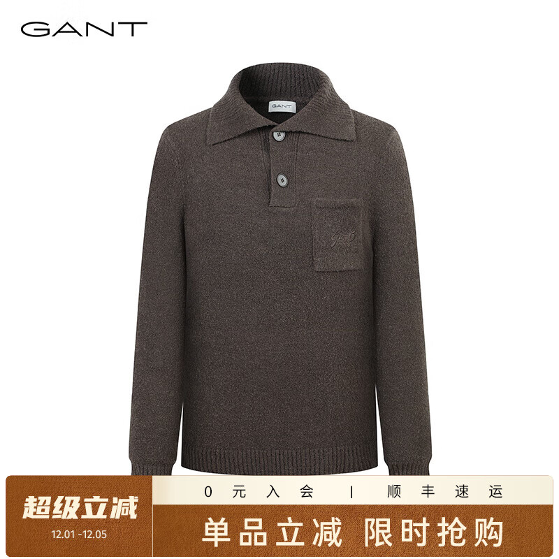 GANT/24ʿſëĴɫͷ֯ë´ 248-ɫ XL 605.74Ԫ