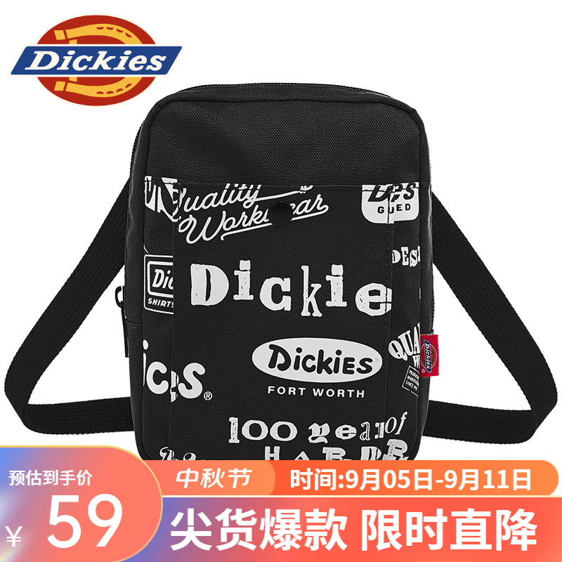 dickies斜挎包  男女情侣配饰斜挎包010525 黑色