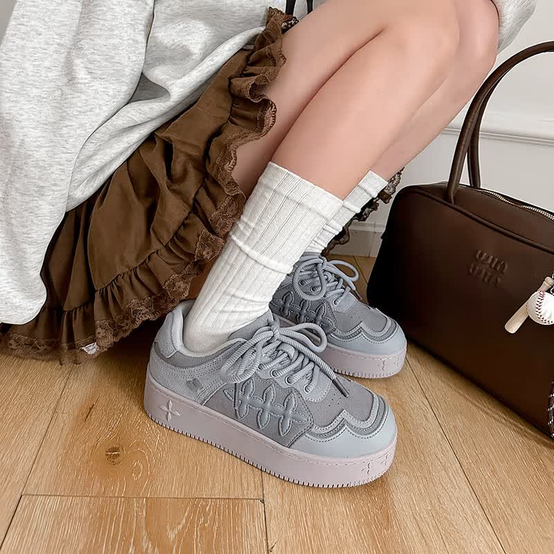 DARSII香港达斯休闲鞋春季新款百搭舒适防滑耐磨低帮板鞋男女运动休闲鞋 摩卡灰 38