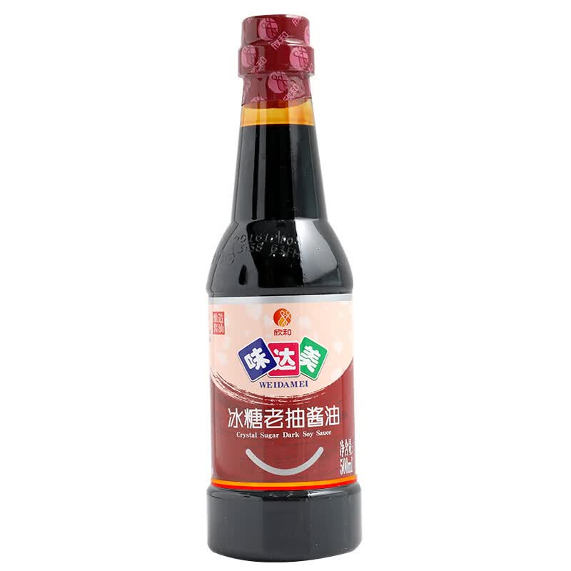 欣和 味达美 冰糖老抽 深色酱油500ml