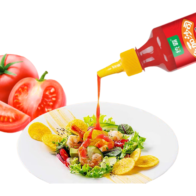 番茄沙司沙拉酱组合挤压瓶家用商用炸鸡蔬菜薯条汉堡手抓饼酱 统霸沙拉酱280g*1瓶