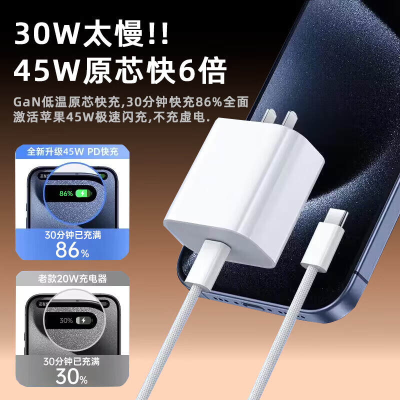 ǧGAN-45Wͷ ֻ type-cڿٳPD45W ɫ45Wͷ 79Ԫ