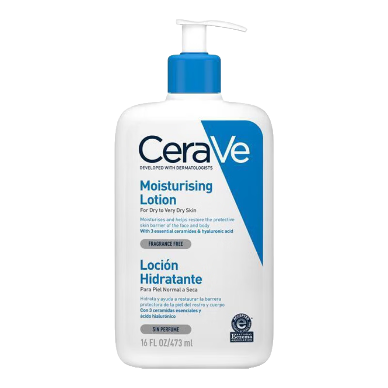 适乐肤c乳Cerave身体乳1l大容量保湿乳液敏感肌干皮473ml神经酰胺婴幼儿 1L