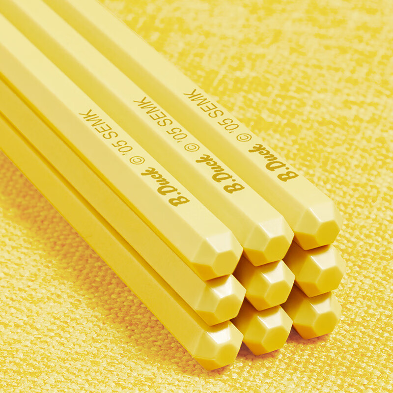 炊大皇（COOKER KING）B.Duck小黄鸭抗菌合金筷创意精美餐具伴手礼礼物餐具 小黄鸭抗菌合金筷10双柠檬黄 10双