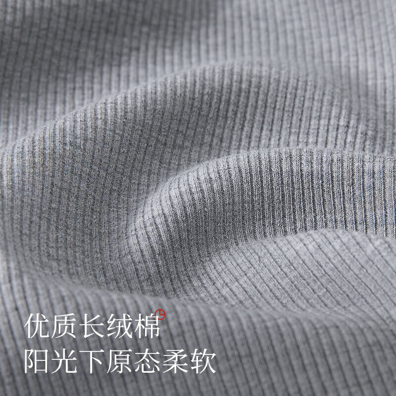 金利来（Goldlion）女士背心女吊带美背内搭长绒棉透气夏季高弹力螺纹显瘦打底上衣 花灰色 M (160)