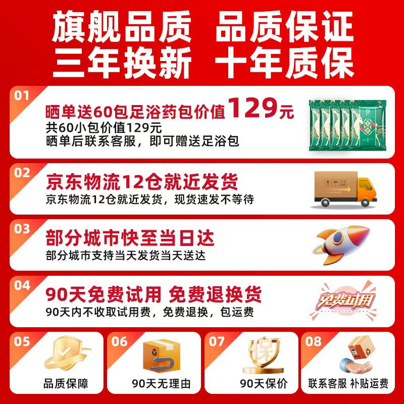 荣事达电动泡脚桶过小腿恒温加热自动按摩2025泡脚足浴盆养生足浴桶按摩一体机女士专用老年长辈生日礼物 【仿真指压双滚轮按摩】智能恒温+水电分离 【下单送泡脚药包30袋】