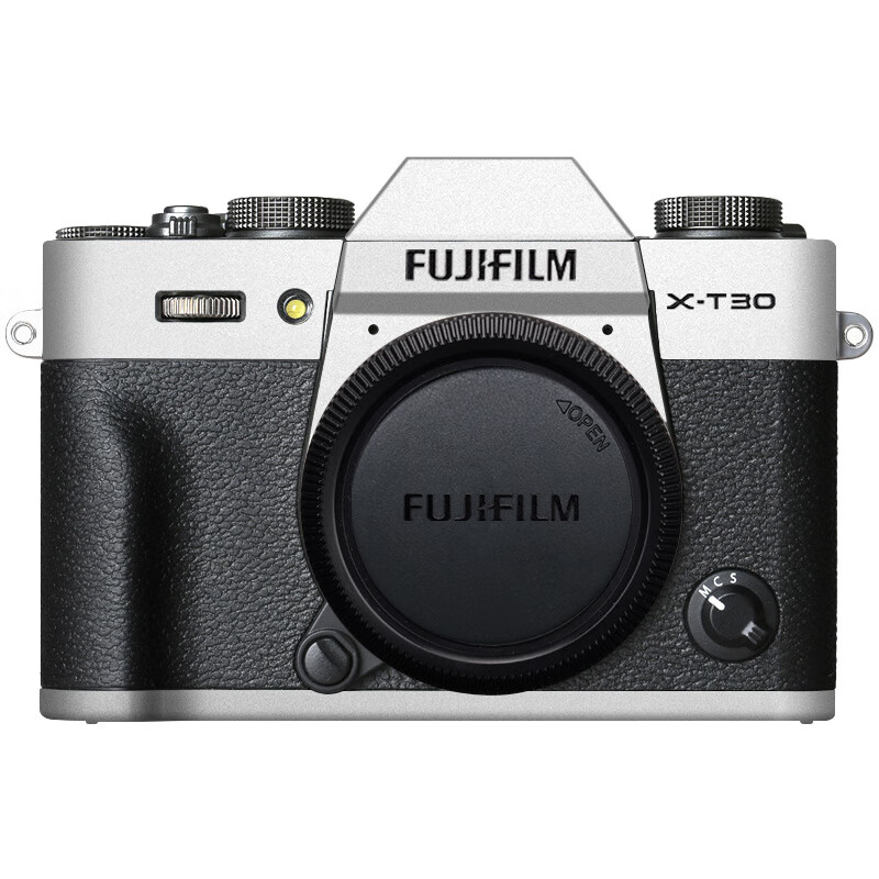 美本堂适用于富士X-T30/XT30二代相机保护贴膜代fujifilm贴纸贴皮纹磨砂3M 亚光银-不要蒙皮