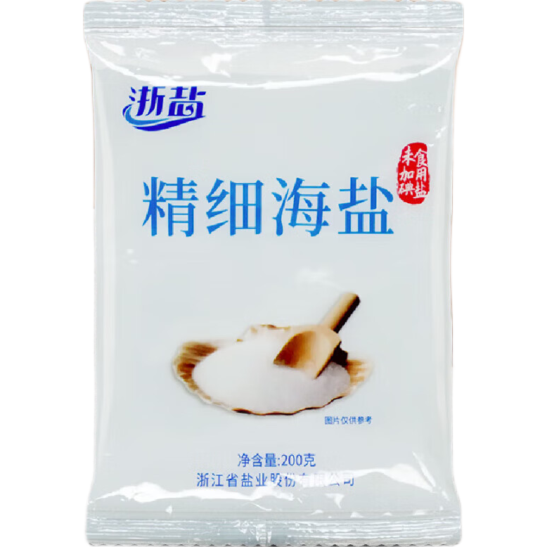 活动-雪涛400g精制盐 【活动】海盐200g*8