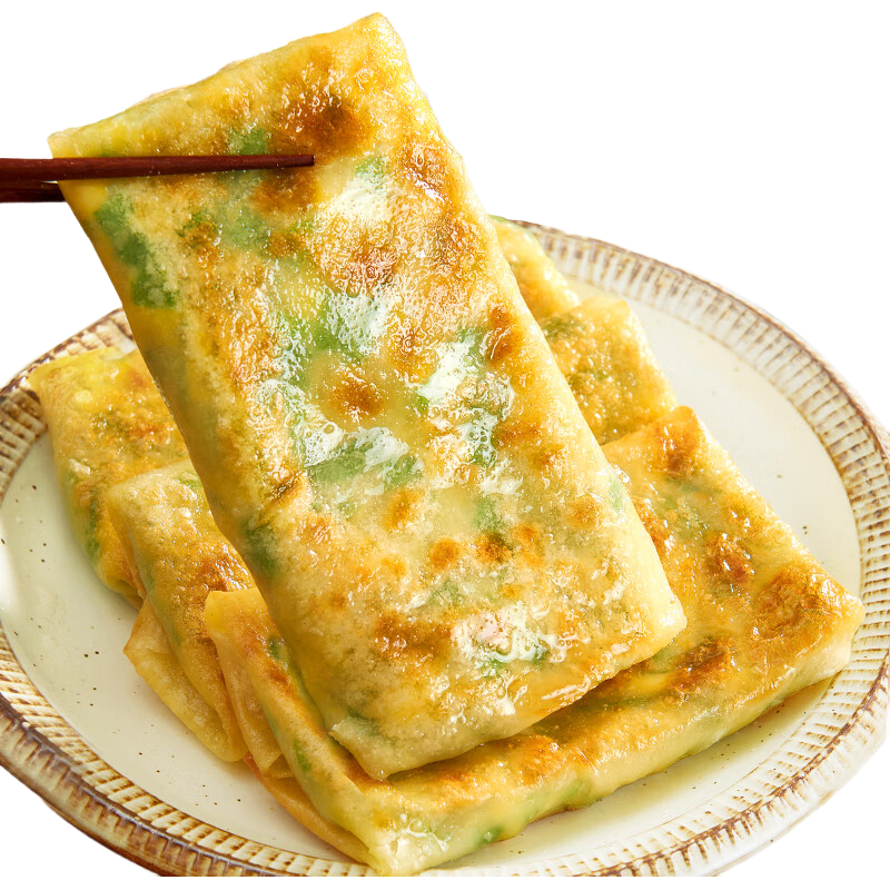 食者道韭菜盒子80g*12 空气炸锅早餐半成品馅饼手抓饼早饭盒子