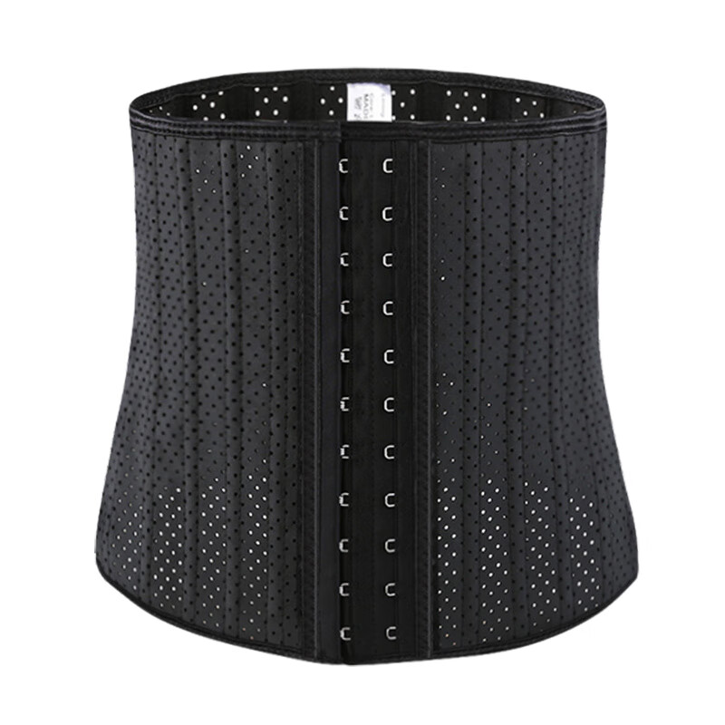 TMT束腰帶男士專用健身護腰帶運動肚子塑形收腹帶肋骨外翻挺腰帶運動 升級加固款25彈簧透氣束腰帶 XS適合腰圍56-63